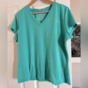 Nordic track women’s sports top. Size XL. GREEN